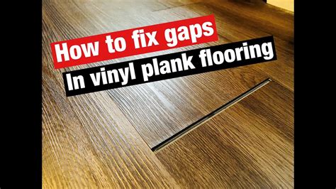 gaps in subfloor vinyl plank